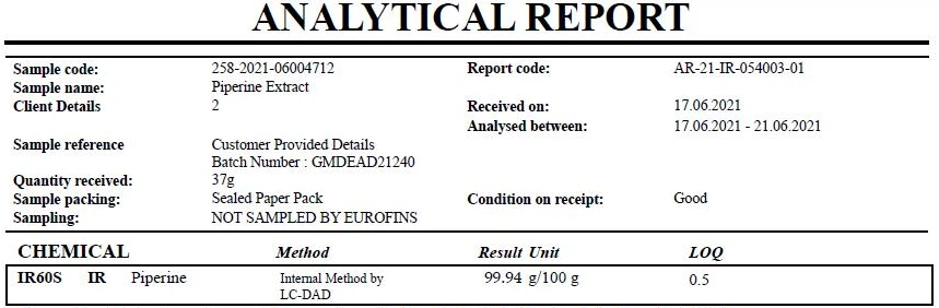 Testing Report